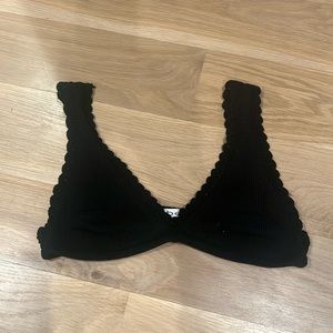 Bebe sweater Bralette. Size small.